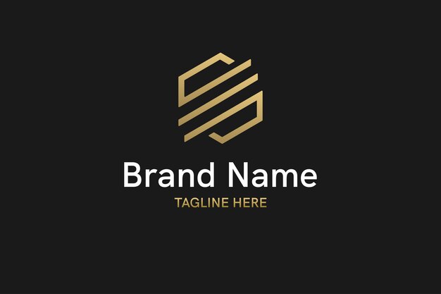 Logotipo M creativo y único