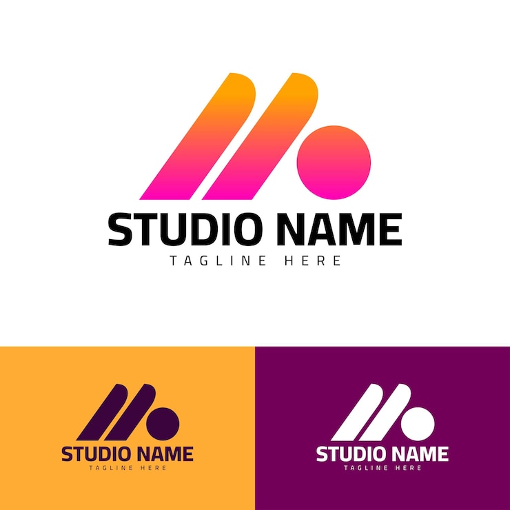 Vector el logotipo de m studio