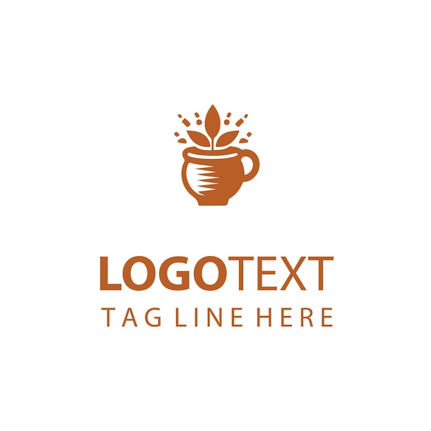 Logotipo de maceta