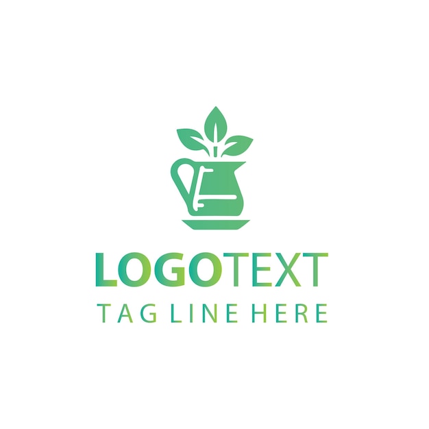 Logotipo de maceta