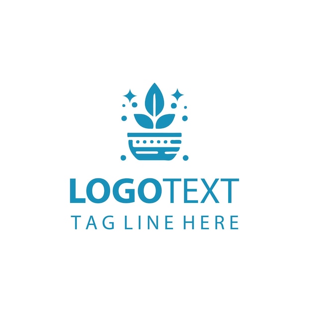 Logotipo de maceta