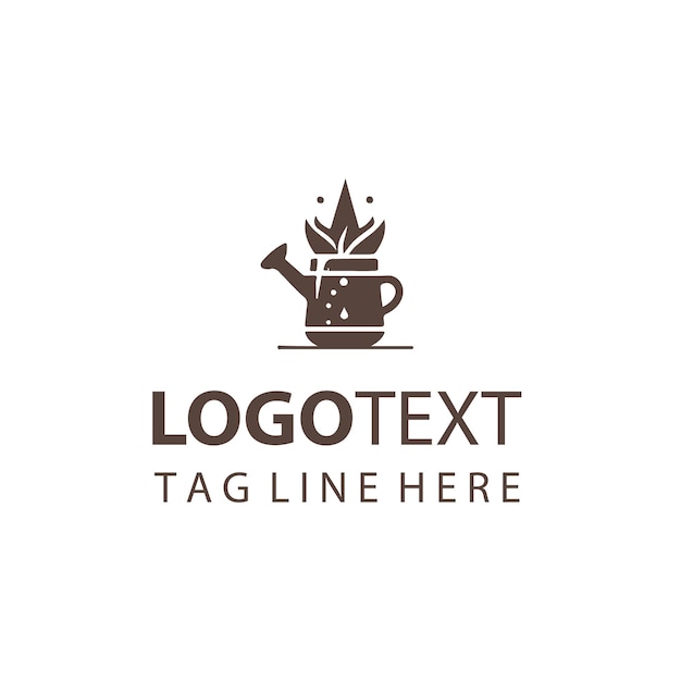 Logotipo de maceta