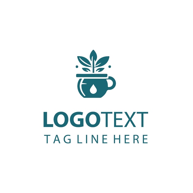Logotipo de maceta