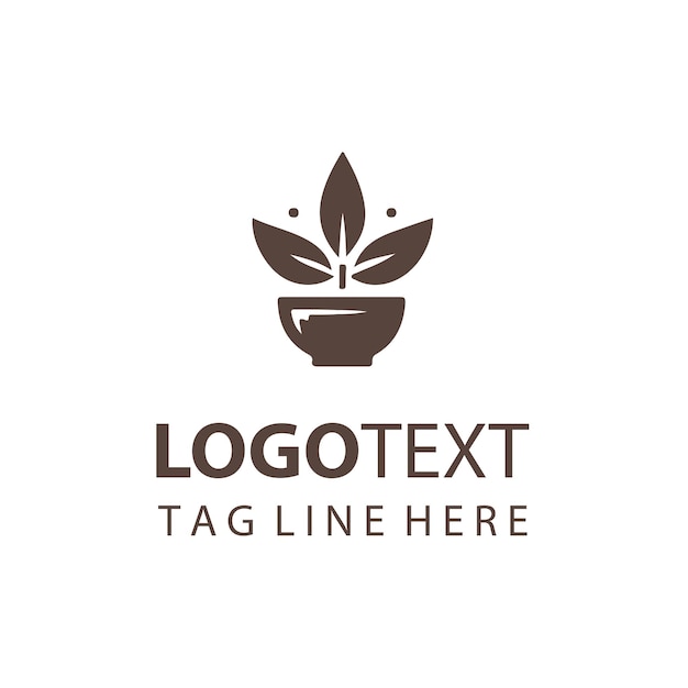 Logotipo de maceta