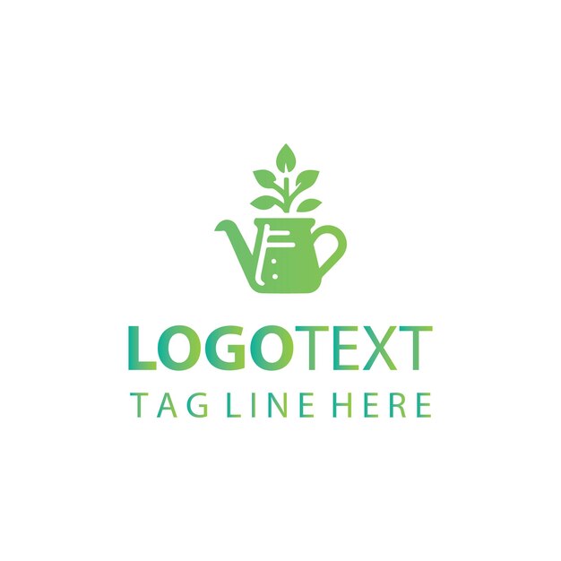 Logotipo de maceta