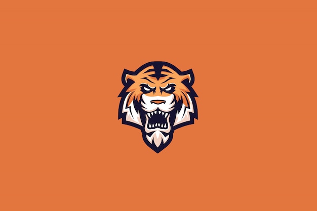 Logotipo de mad tiger e sports