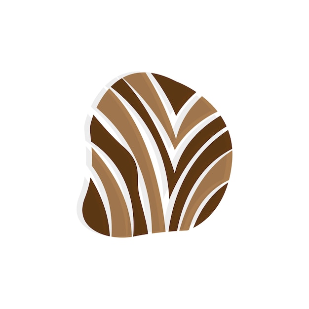 Logotipo De Madera Capas De Madera Y Diseño De Fibras Naturales Herramientas De Madera De Vector De Carpintero