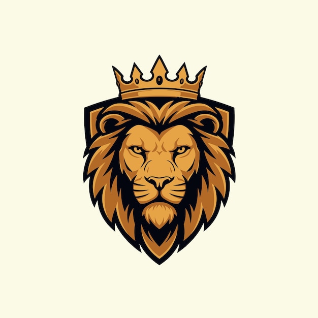 El logotipo del majestuoso Rey León