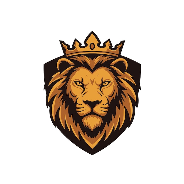 El logotipo del majestuoso Rey León