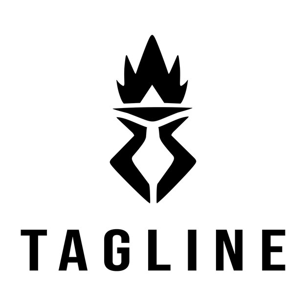 logotipo de una mano sosteniendo una linterna de fuego