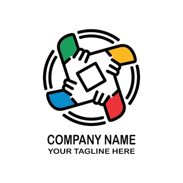 El logotipo de Manos Unidas