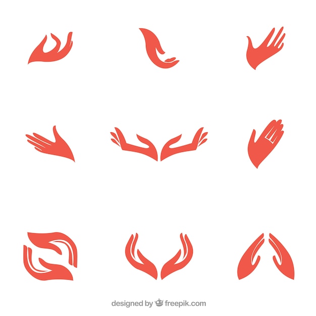 Logotipo de las manos