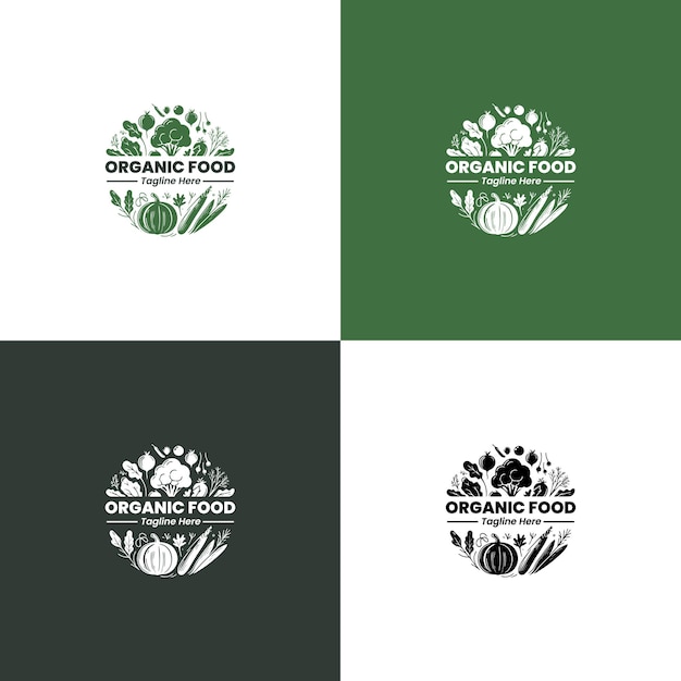 Logotipo de la marca de alimentos orgánicos