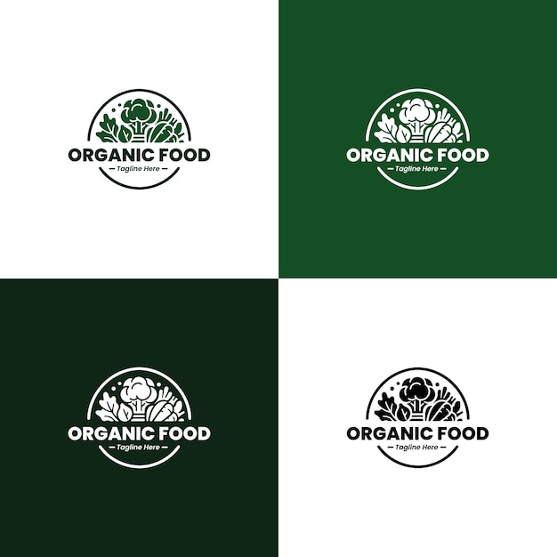 Logotipo de la marca de alimentos orgánicos