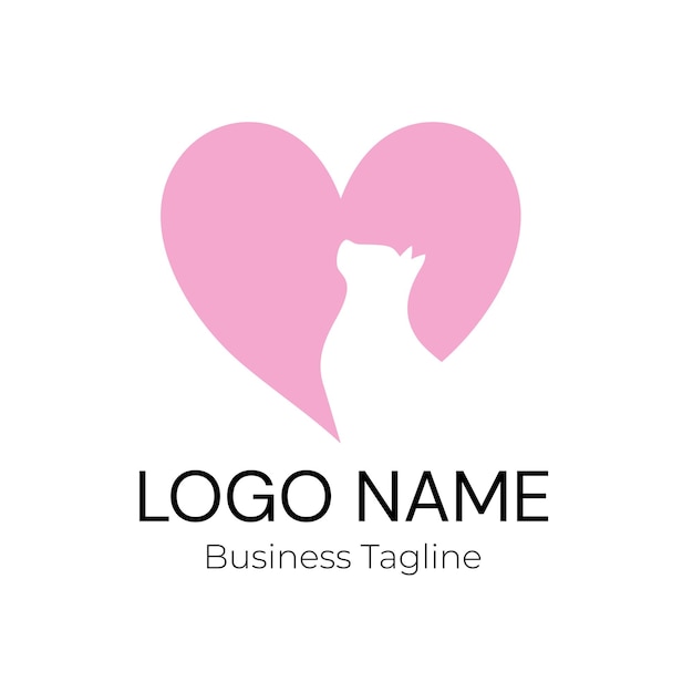 Logotipo de la marca comercial de la tienda de mascotas
