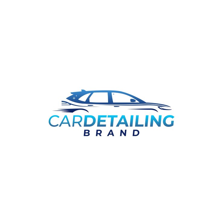 Logotipo para una marca de detalles de automóviles