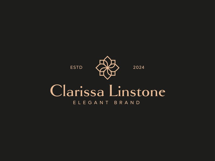 Logotipo de la marca elegante