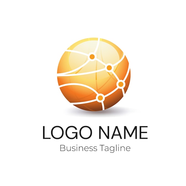 Logotipo de la marca de la empresa de diseño comercial