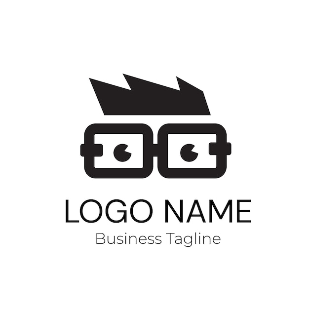 Logotipo de la marca de la empresa de diseño empresarial de tecnología