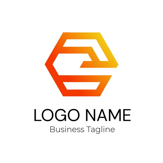 Logotipo de la marca empresarial de la empresa tecnológica