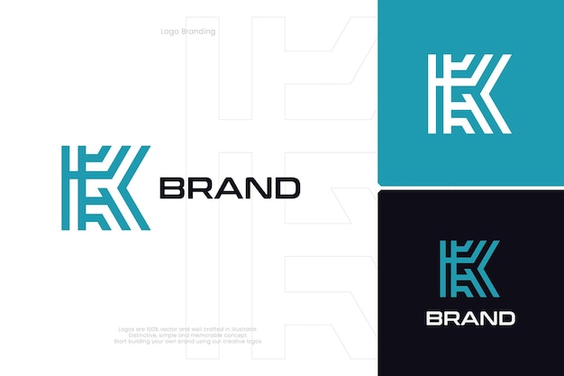 Logotipo de la marca con la letra K