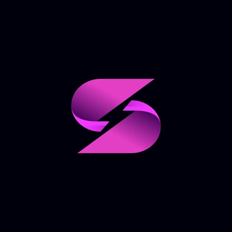 Logotipo de marca de letra moderna S