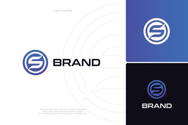 Logotipo de la marca con la letra S
