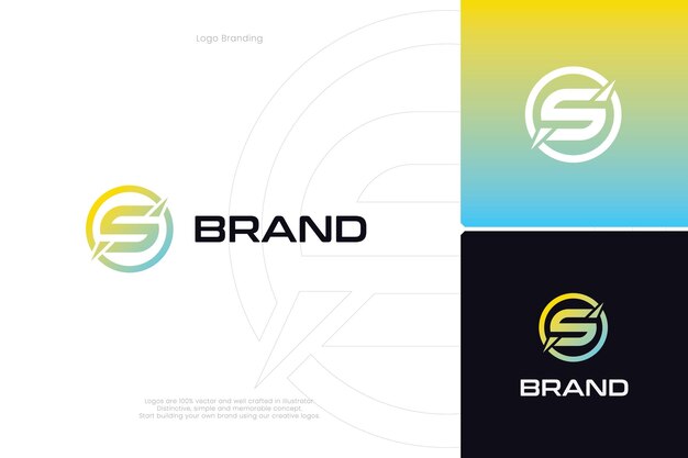 Logotipo de la marca con la letra S