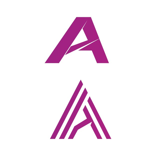 Un logotipo de marca de letras 4