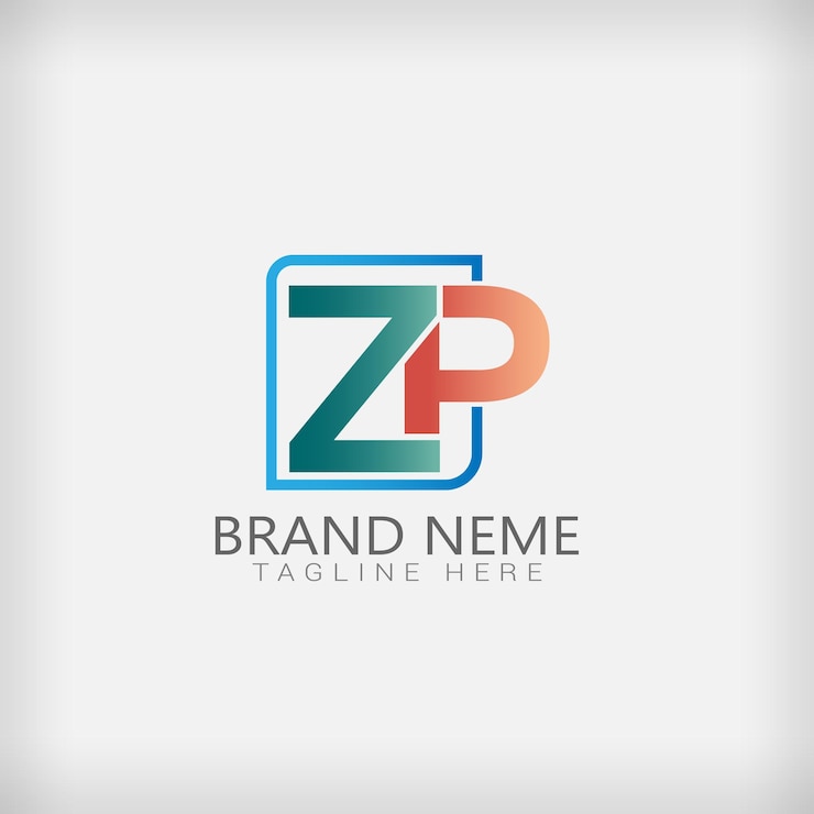 Vector un logotipo para una marca llamada zigzag