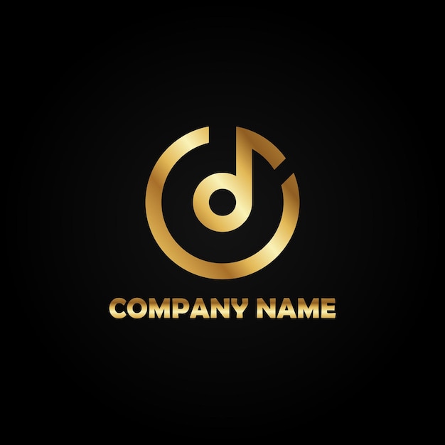 Logotipo de marca de lujo
