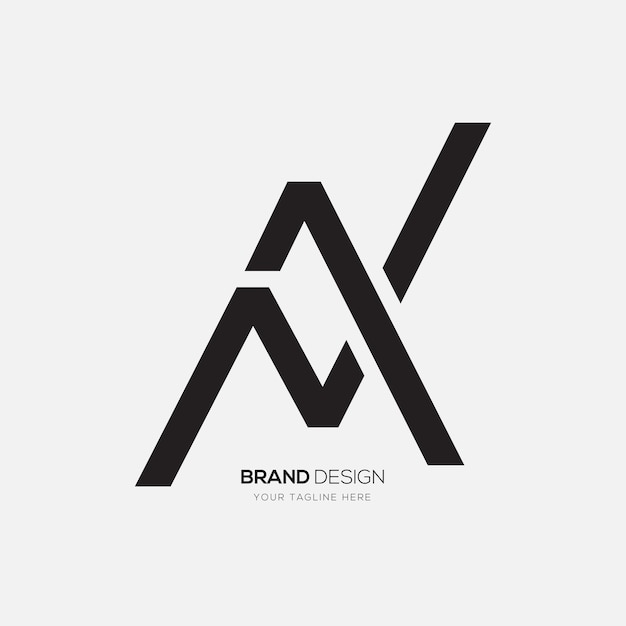 Logotipo de marca de tipografía moderna mínima con una letra o Na