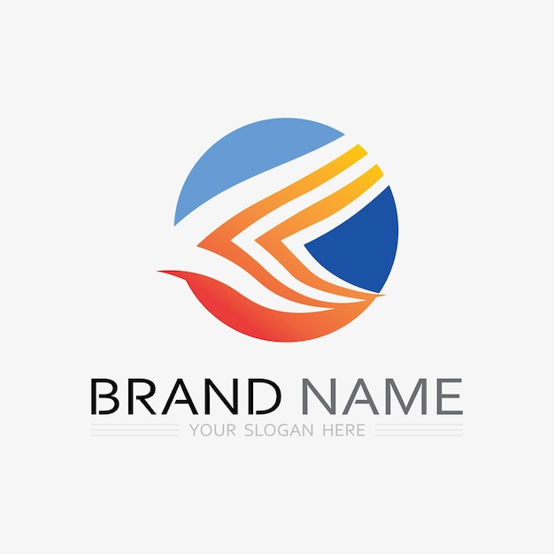 Logotipo de marketing y finanzas empresariales Diseño de ilustración vectorial