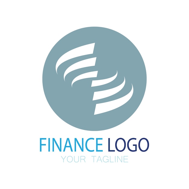 Logotipo de marketing y finanzas empresariales Diseño de ilustración vectorial