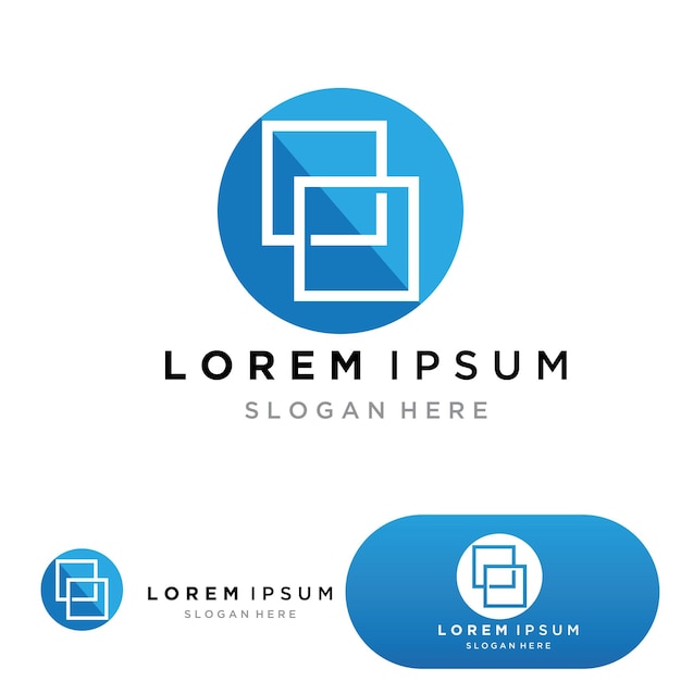 Logotipo de marketing y finanzas empresariales Diseño de ilustración vectorial
