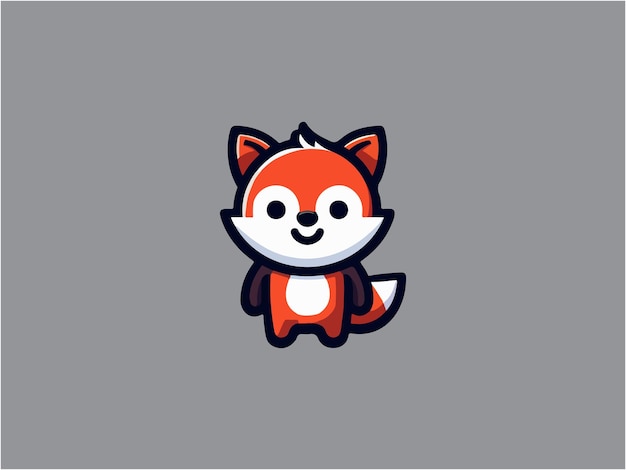 El logotipo de la mascota animal es un logotipo de mascota lindo.