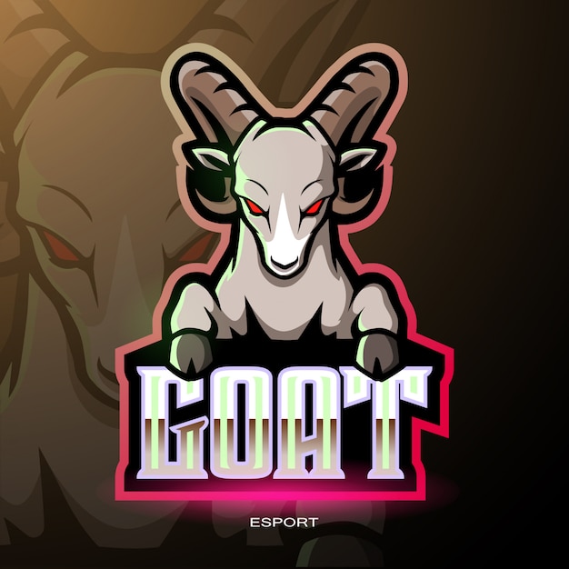 Logotipo de mascota de cabra