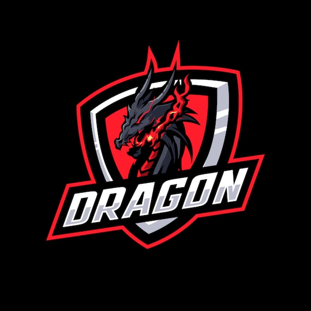 Logotipo de la mascota del dragón