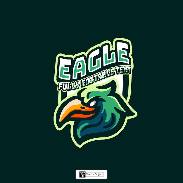Logotipo de la mascota Eagle