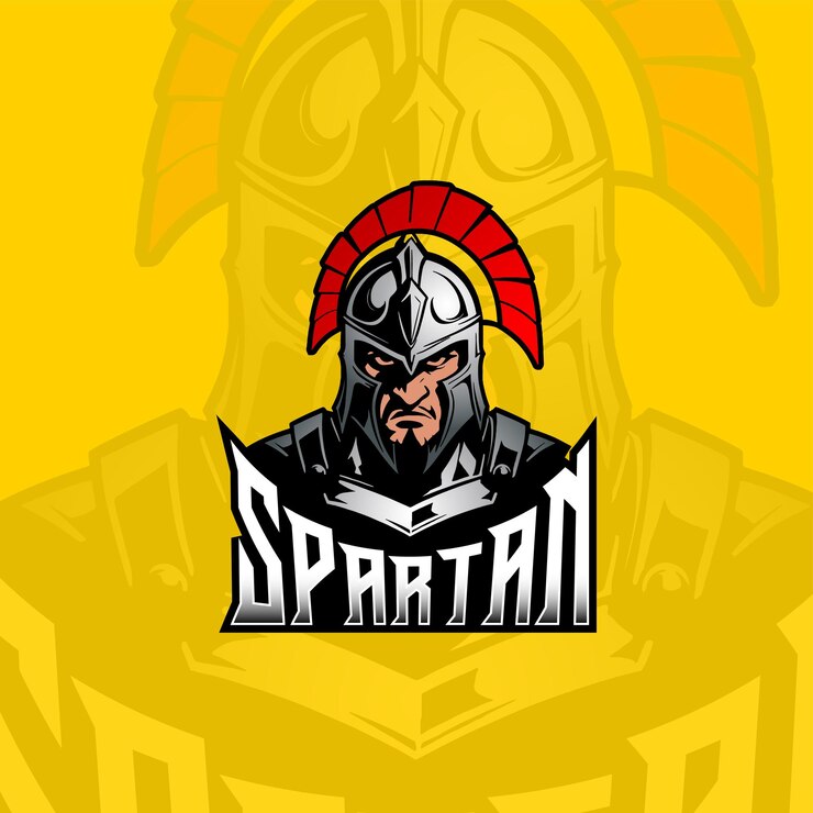 Logotipo de la mascota espartana