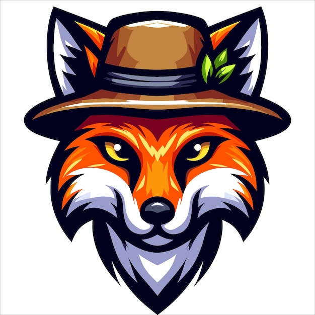 Logotipo de la mascota Fox Head