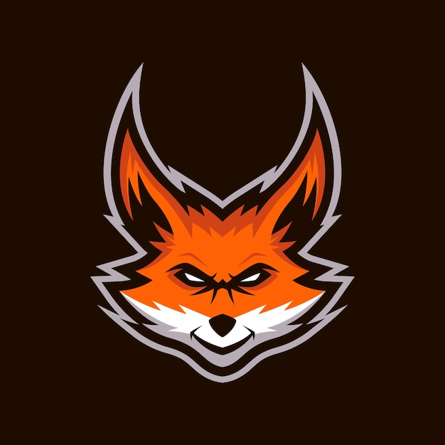 Logotipo de la mascota de fox