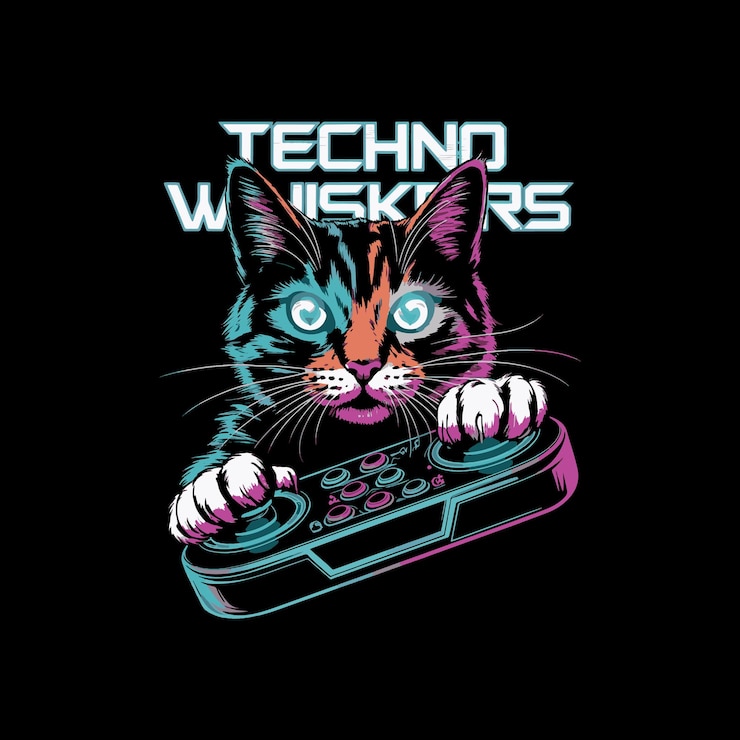 Vector logotipo de la mascota de juegos para el diseño de camisetas