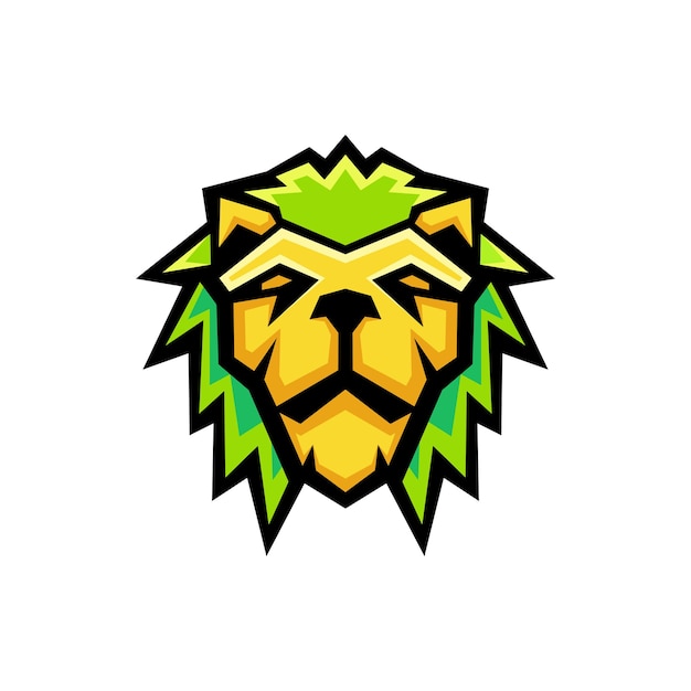 Logotipo de la mascota del león e sport