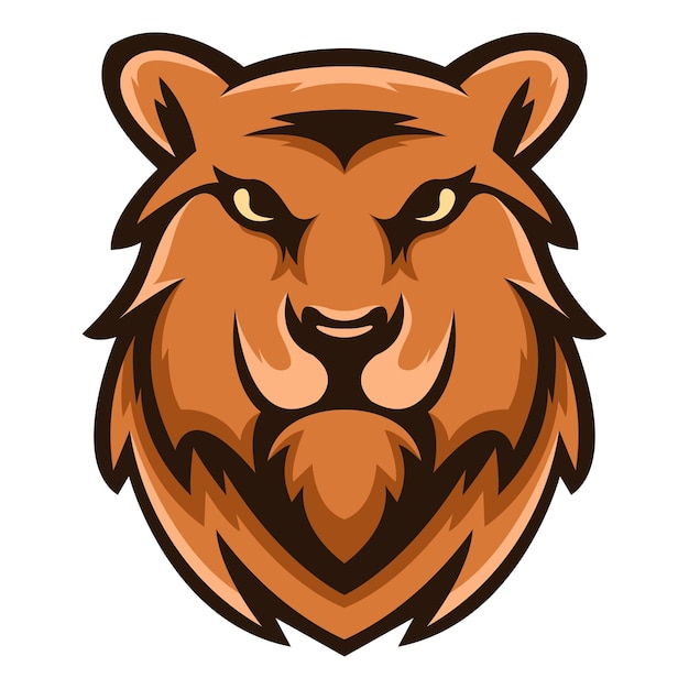 logotipo de la mascota del león