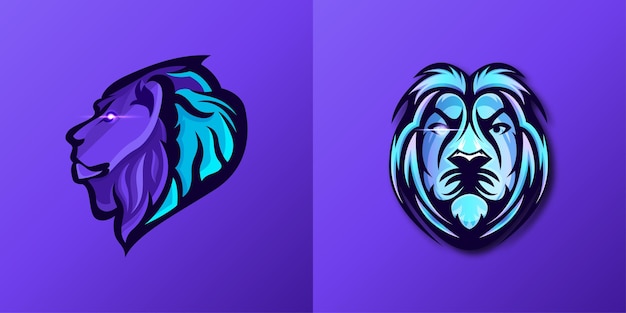 logotipo de la mascota del león