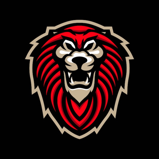 Logotipo de la mascota del león