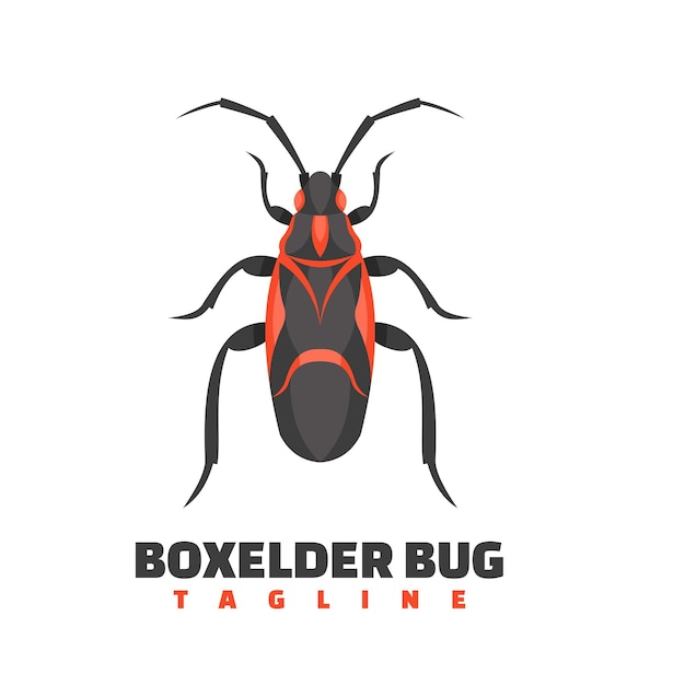 Logotipo de la mascota de redbug