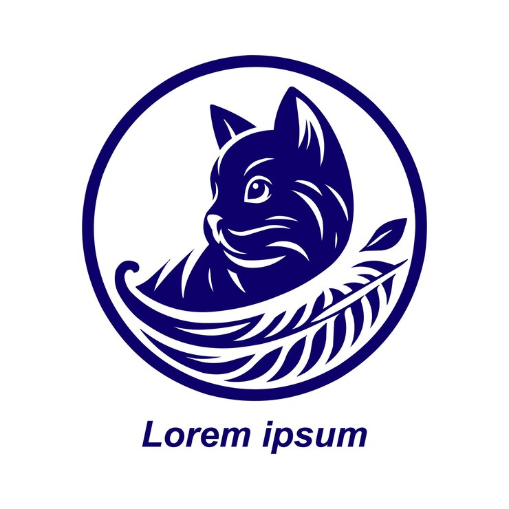 Vector logotipo de mascota para su marca