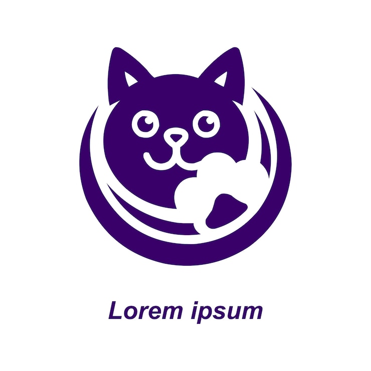 Vector logotipo de mascota para su marca
